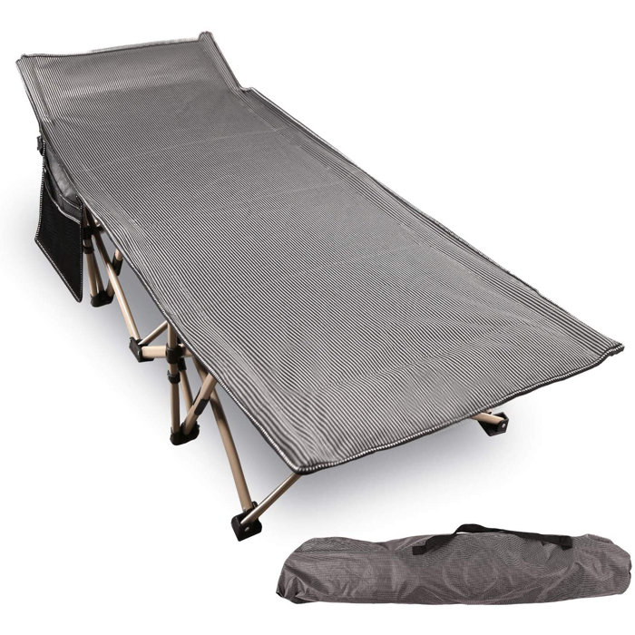 REDCAMP Folding Camping Cot, 75" Heavy Duty Sleeping Portable Cots with